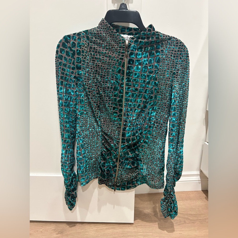 Joseph Ribkoff jersey velvet top -
Gorgeous!